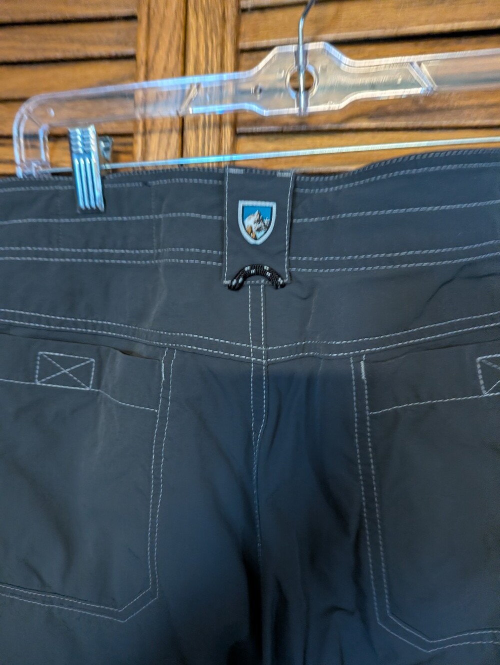 Kuhl Men's Cargo Shorts Black Nylon Size 38 - Picture 7 of 10